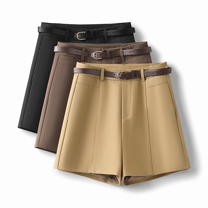 A-Line Suit Shorts for Women 2026 Spring and Summer New Style Plus Size High-Waisted Slimming Quarter-Length Pants Casual Versatile Straight-Leg Pants A-Line Suit Shorts for Women 2026 Spring and Summer New Style Plus Size High-Waisted Slimming Quarter-Length Pants Casual Versatile Straight-Leg Pants