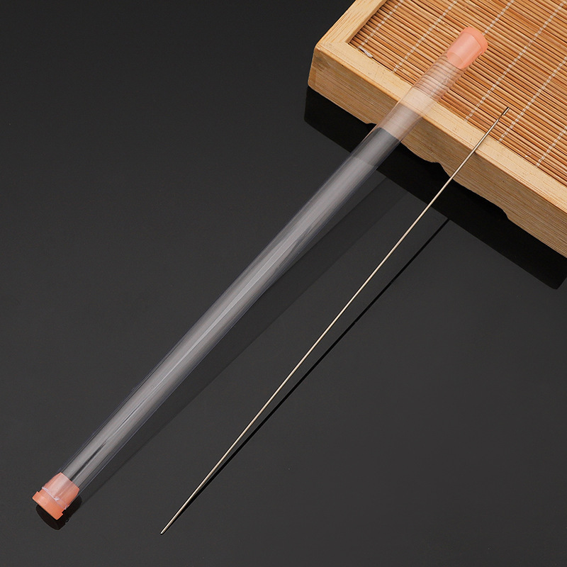 手工饰品DIY手链针试管装不锈钢串珠钩针引线穿珠神器侧开口专用|undefined