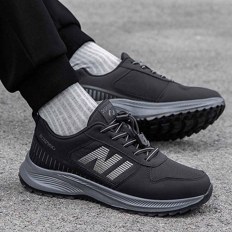Zapatos para hombres primavera y otoño zapatos para padres de mediana edad cómodos antideslizantes suaves zapatos deportivos casuales image 5