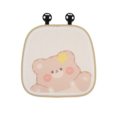 Waist support | Pillow Long Sitting Not Tiring Car - honeycomb-star-bear-rabbit-cushion-front-row