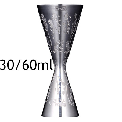 Dispositivo de medición de vino indio taza de onza cóctel taza de medición de doble cabeza 30/60 barman taza de Oz especial Jigger