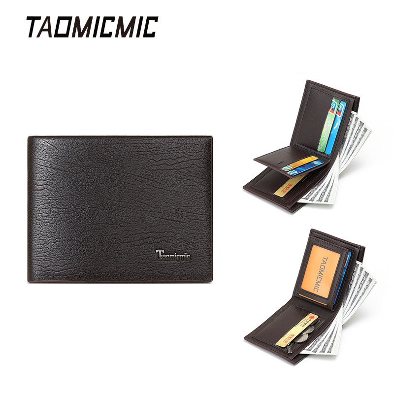 クロスボーダーショートメンズ財布レトロレザー大容量カジュアルドル革クリップカードバッグ一体卸売wallet|undefined