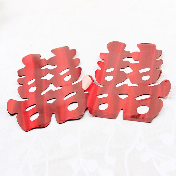 Suministros festivos de Boda boda coche pegatinas de boda accesorios de habitación de boda suministros de boda festivos al por mayor