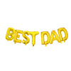 Balloon with letters, set, layout, decorations, electric drill, hammer suitable for photo sessions