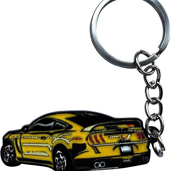 Ford Mustang alloy keychain accessories cross-border supply cross-border e-commerce high-quality supplier with labeling services Ford Mustang alloy keychain accessories cross-border supply cross-border e-commerce high-quality supplier with labeling services