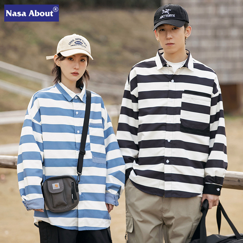 Japanese retro spring polo