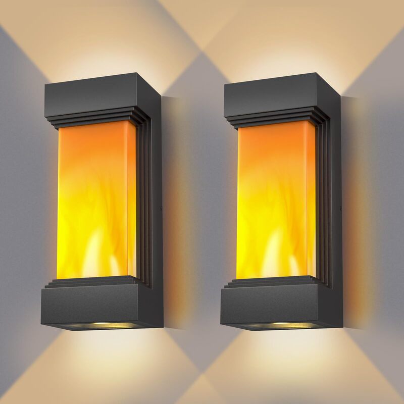 Modern Minimalist Flame Wall Lamp, Personalized and Creative, Suitable for Courtyard, Outdoor Balcony, Entrance, Porch, and Exterior Wall Led Wall Light Modern Minimalist Flame Wall Lamp, Personalized and Creative, Suitable for Courtyard, Outdoor Balcony, Entrance, Porch, and Exterior Wall Led Wall Light
