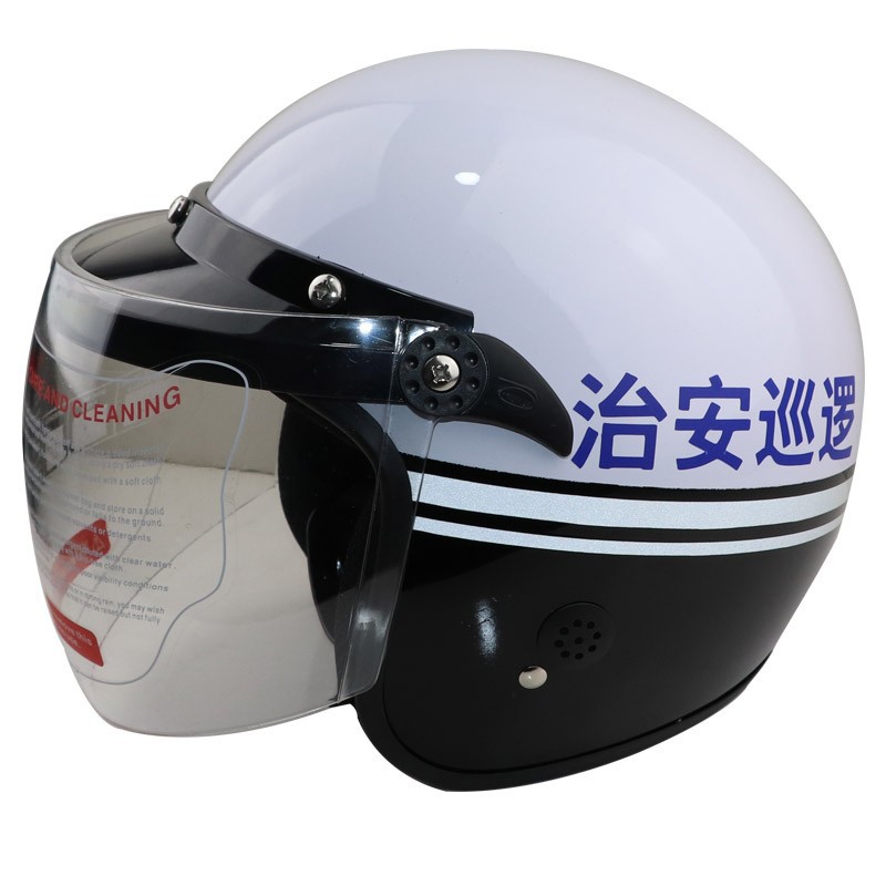 Traffic police helmet