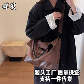 2023新款大容量韩系女主百搭单肩包可手提斜挎女士包袋