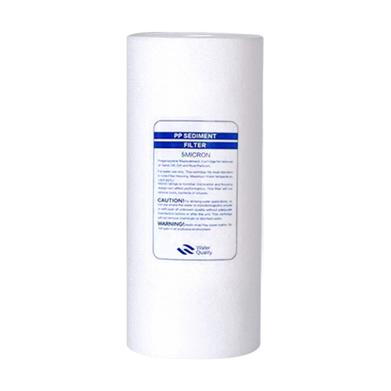 10 inch big fat PP cotton filter element whole house pre-filter water purifier universal filter element big fat bottle special PP cotton
