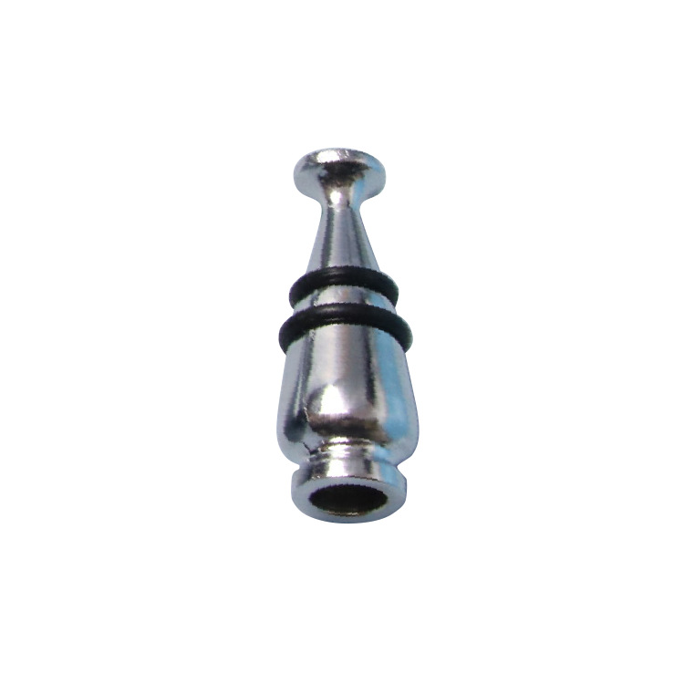 Aleación de zinc 6 cinta varilla alargada botella de vino tapón de acero inoxidable Bola de vino tapón de la preservación del vino columna de rosca cromado tapón de la botella