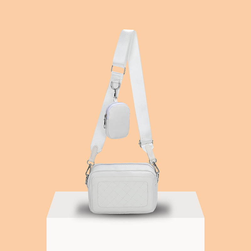polyurethane one-shoulder bag