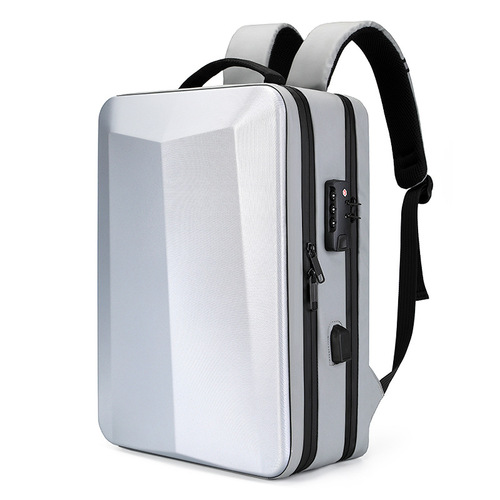 ABS Gaming Trend Dual Shoulder Laptop Bag with Hard Shell and Large Capacity - Logo Design
