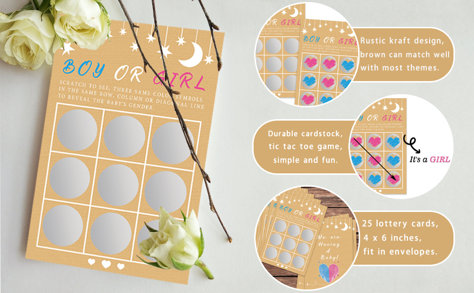 Family Friends Baby Shower Game