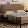 北美实木复古简约中式床