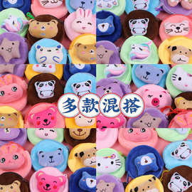 新款卡通毛绒零钱包可爱学生儿童挂件耳机硬币糖果创意礼品收纳