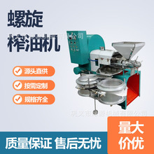 高产能螺旋榨油机 120型 45kW 花生芝麻大豆压榨 冷热双榨 绿源