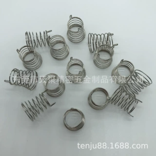 实体工厂双触点弹簧汽车弹簧精密异形弹簧
