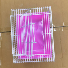 Small Garden Bare Cage Rutin Chicken Breeding and Ornamental Supply Transportation Cage Without Water Bottle, No Running Wheel, No Feeding Tray, Factory Wholesale