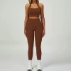 6116 Bra + 6116 Trousers - Sandbrown