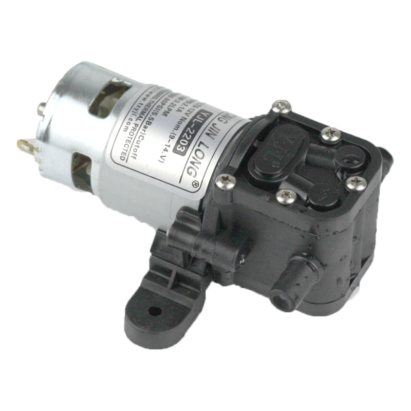 永劲隆YJL-2203农用电动喷雾器回流高压大功率水泵12V电机马达