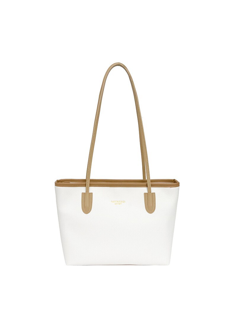 Bolso Tote para Mujer de PU con Gran Capacidad y Cierre de Cremallera para Uso Diario y Viajes