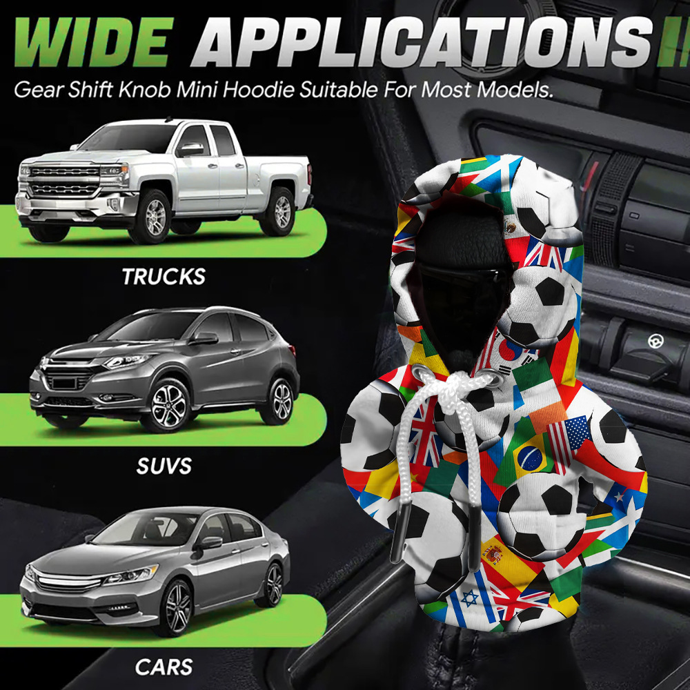 Car Shift Hoodie Cover Car Gear Lever Hooded Clothes Cover Car Interior Gear Dust Cover