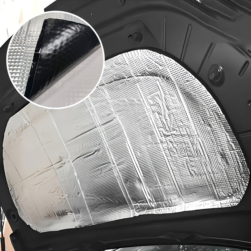 Cross-Border Temu E-Commerce Specializes in Small Pieces of Automotive Butyl Rubber Sound Insulation and Shock-Absorbing Plates, Environmentally Friendly Damping Sheet Materials in Stock