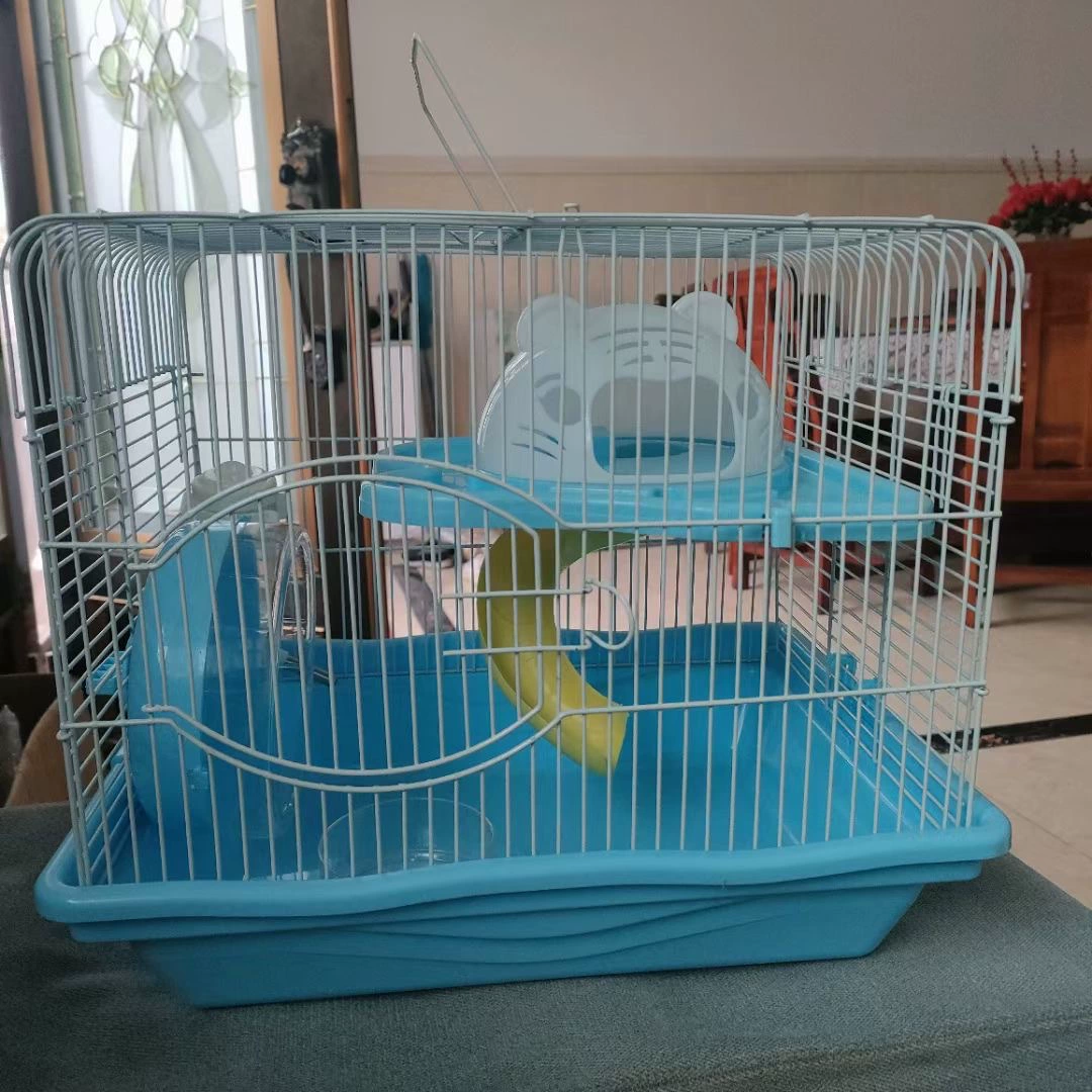 Клетка для хомяка 37 двойных кошек клетка гнездо Золотого медведя плюс размер игрушки клетка для хомяка вилла четыре сезона универсальная Бесплатная доставка