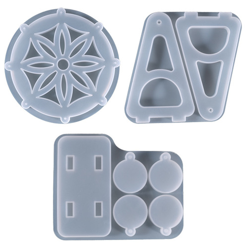 Poppy DIY Crystal Glue Mold Creative Fun Ferris Wheel Table Ornaments Silicone Mold Wholesale