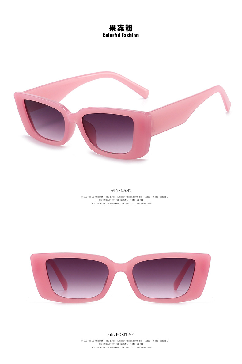 Retro Mode Einfacher Stil Sonnenbrille Der Frauen display picture 6