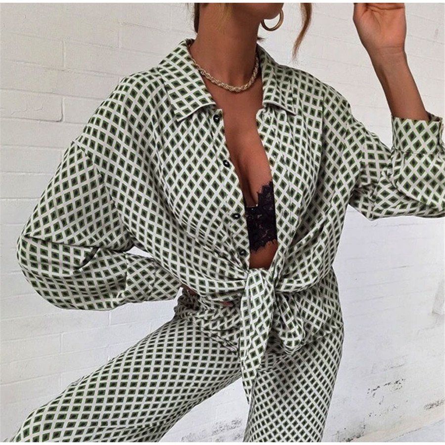 Women'S Gender Printing Design Casual, Streetwear Style Daily Women'S Casual Streetwear Stripe Polyester Printing Pant Co-ord Set Pants Sets
