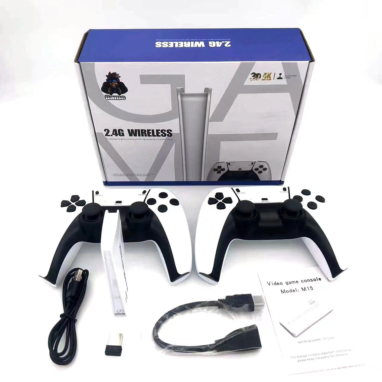 Cross-Border M15 Tv Game Console U Treasure Wireless Psp Game Console HDMI High-Definition Retro Arcade Game Box