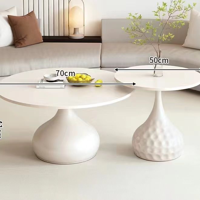 화이트 베이스 - 라이트 럭셔리 화이트 데스크탑 50+70 조합