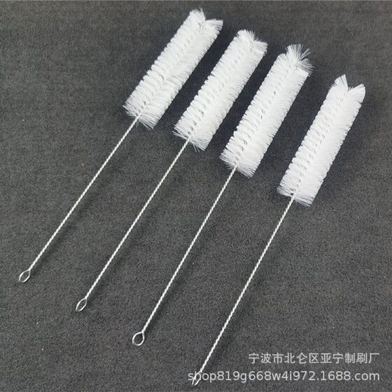 On-hook air conditioner inner turbine wind wheel brush air outlet cleaning brush round hole brush inner wall gap brush round brush