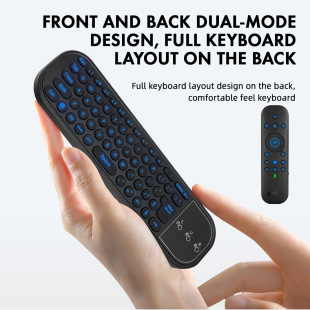New Product G60S Pro Dual-Mode Bluetooth 2.4g Wireless Voice Flying Squirrel Keyboard Touchpad Mouse Backlight Remote Control