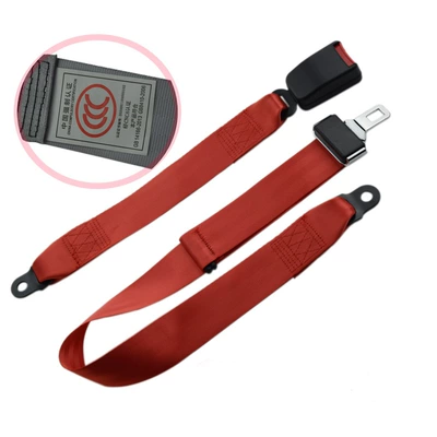Handheld Two-Point Safety Belt, Car seat belt - red-side-insert-two-point-safety-belt-13m