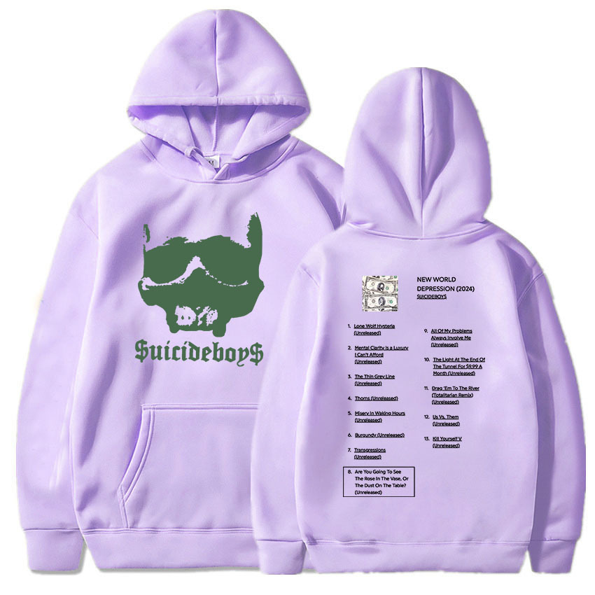 Men Setwear Graphic Clothing NEW WORLD DEPRESSION Album 2024