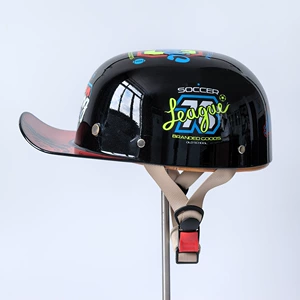 Motorcycle helmet, electric vehicle helmet, riding safety helmet, unisex half helmet 305
