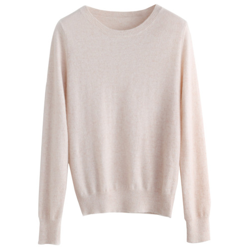 [Broken Size Sweater] Thickened Autumn and Winter Round Neck Knitted Bottoming Slim Fit Knitted Women's Sweater Warm Top