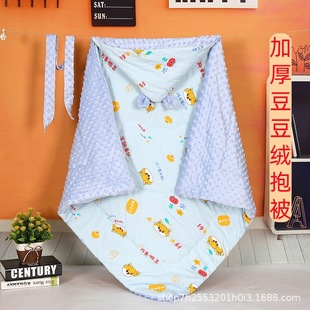 Baby Swaddle Blanket for Newborns, Pure Cotton, A-Grade, Thick Autumn and Winter Style, Perfect for Outings