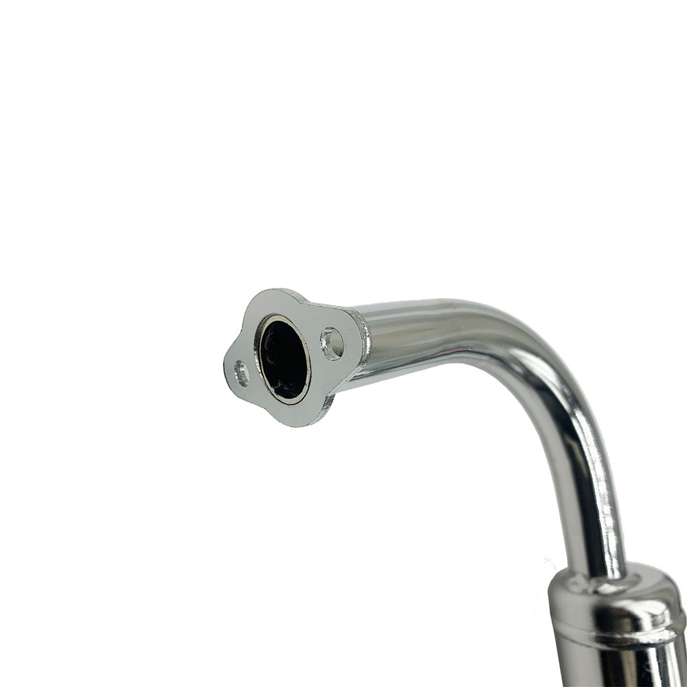 Mini Bicycle Accessories Two-Stroke Engine 49Cc 60Cc 80Cc Exhaust Pipe Silencer Smoke Pipe Iron Exhaust