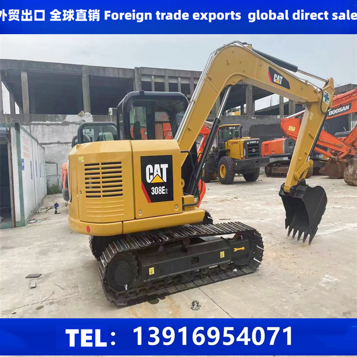 二手卡特308E挖掘机  二手80卡特8吨小挖掘机