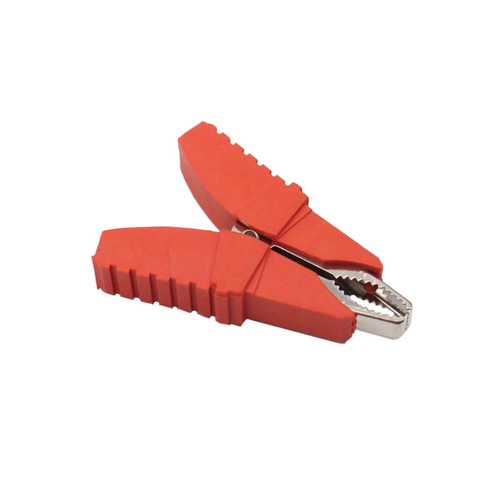 Large butterfly type all-copper alligator clip electric clip test clip pure copper strong spring clip emergency start power supply clip