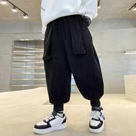 男童防蚊裤夏季薄款批发新款男孩童装儿童夏装裤子大童速干运动裤