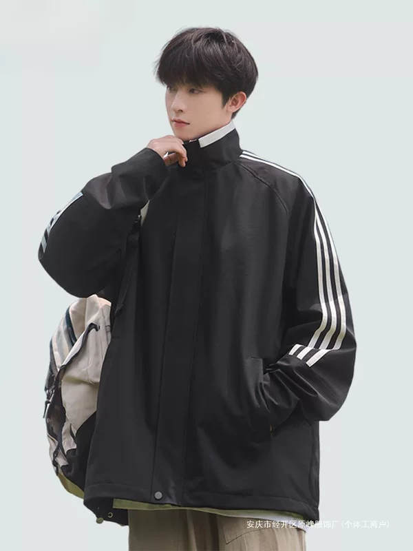 Japanese autumn jacket, American style, oversize