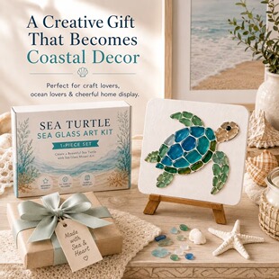 ������Ʒ Sea Glass Art Kit DIY ������DIY�ֹ�ˇ�g���b�b�Ʒ