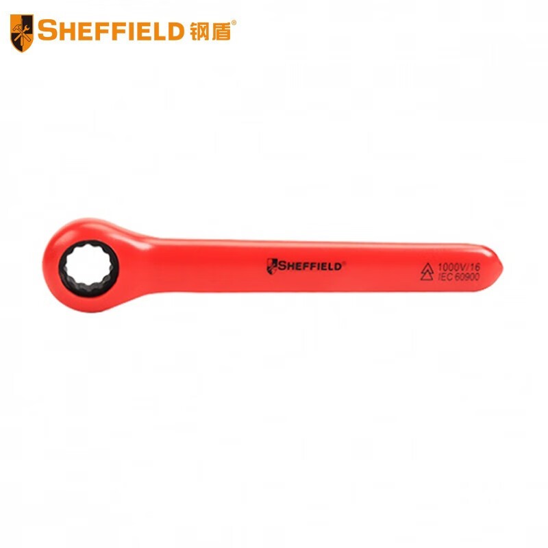 钢盾S150091 多功能VDE绝缘棘轮扳手16mm