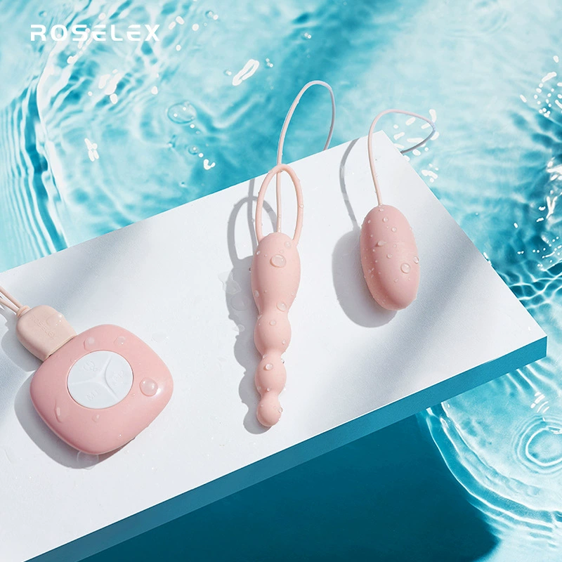 ROSLEXE ROSLEXE Мини жемчужный вибратор Заряжаемый Женский мастурбационный прибор Многочастотная сильная вибрация Мастурбатор