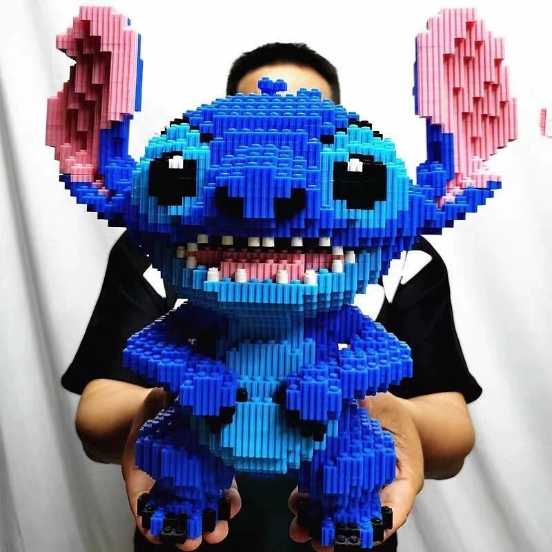 【Hot 5600PCS Stitch Building Blocks】Совместимы с Lego, детские образовательные наборы для сборки, подарок с мелкими частицами
